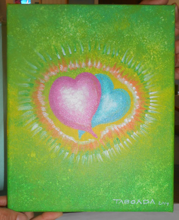 Heart Art Spiritual Art - 1B-May-1-w350