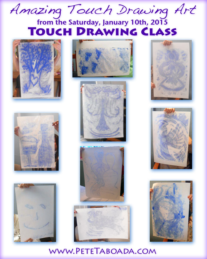 Soul Art From The Touch Drawing Class At LWS