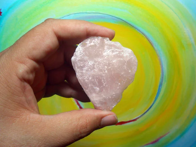 Rose Quartz Spiritual Art Pete Taboada Step 1