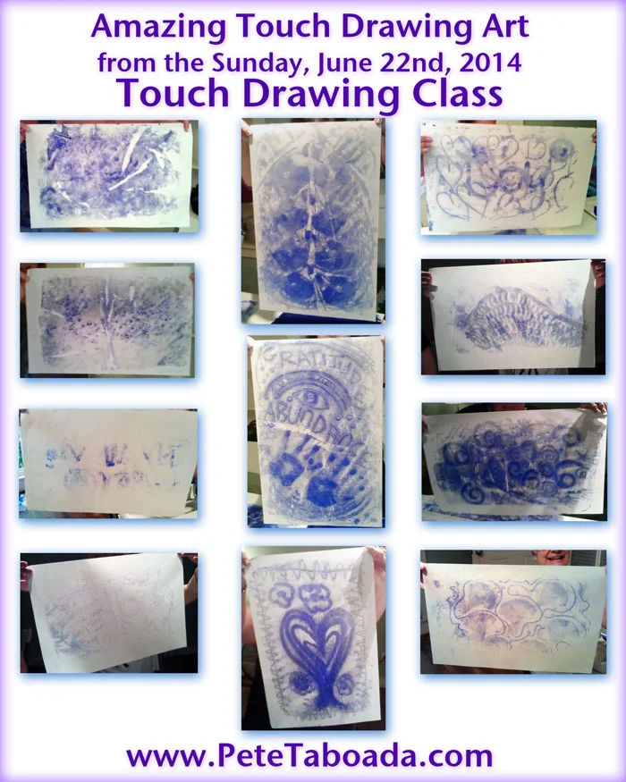 Touch Drawing Art From Sunday June 22 At Diggin It
