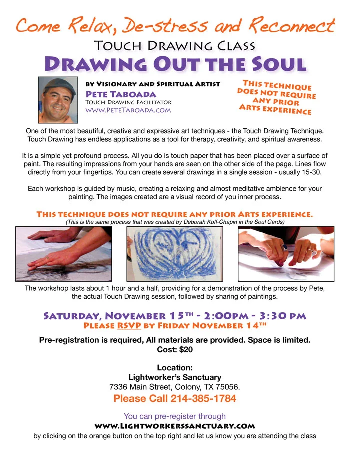 Upcoming Touch Drawing Class