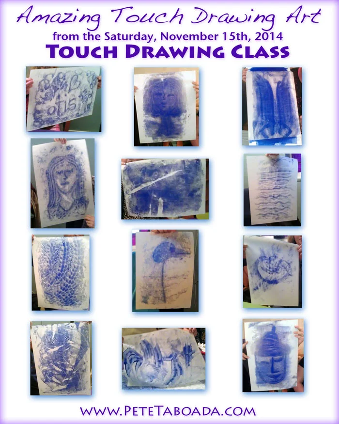 Soul Art From The Touch Drawing Class At LWS
