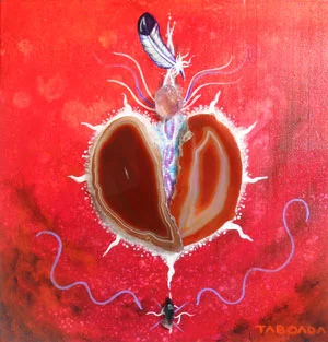 Crystal Infused Visionary Art For Real Cowboy-1.