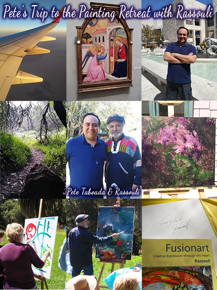 Pete Trip To Art Retreat With Rassouli